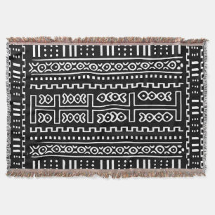 Mud Cloth Pattern Deken