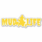 Mud leven sticker (Voorkant)