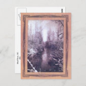 Mud River, carte postale de mémoire BC (Devant / Derrière)