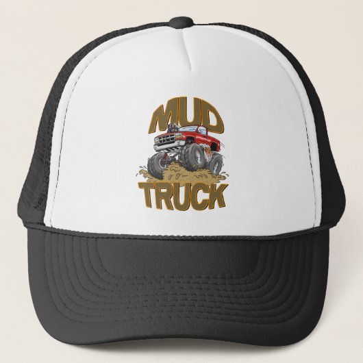 Mud Truck Chevy Trucker Pet (Voorkant)