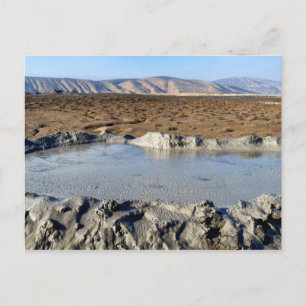 Mud vulcano briefkaart