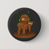 Mud Zombie Dorotabo | Japanese Yokai Ronde Button 5,7 Cm (Voorkant)