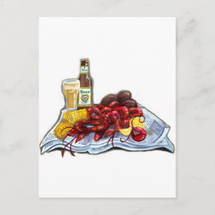 Mudbugs en Brew Briefkaart