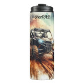 Mudding Adventure: Off-Roading, Splatter, sensatie Thermosbeker (Voorkant)