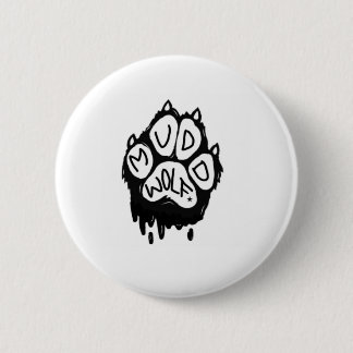 Muddwolf Logo Ronde Button 5,7 Cm
