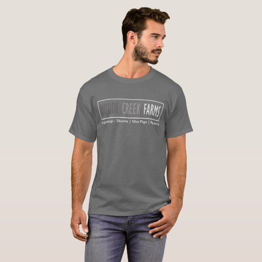 Muddy Creek Boerderijen Logo Shirt (Voorkant volledig)