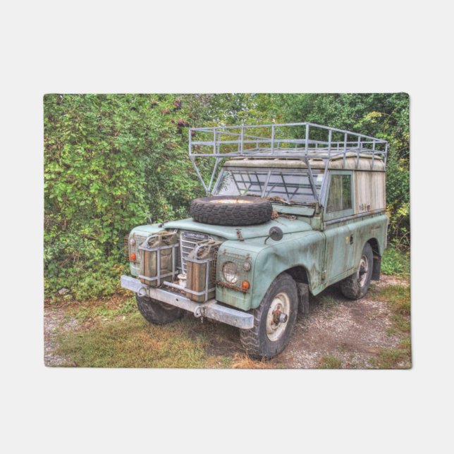 Muddy Land Rover Deurmat (Voorkant)