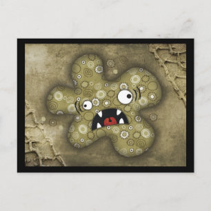 Muddy lunatik. Briefkaart