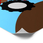 Muddy Monster Truck Personalized Poster (Hoek)