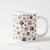 Muddy Paw Prints Mug (Droite)