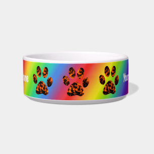 Muddy Paws Ceramic Pet Bowl Voerbakje