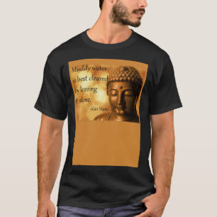 Muddy water kan het best worden geklaard door het t-shirt