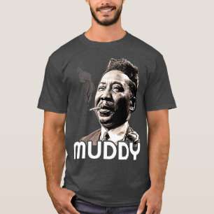 Muddy Waters Blues-pictogram T-shirt