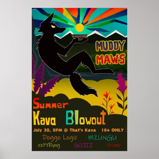 MuddyMaws 2024 Zomer Blowout! Poster (Voorkant)