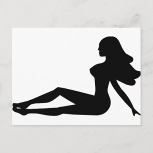 Mudflap Girl Briefkaart