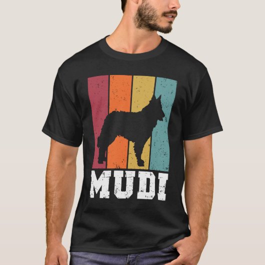 Mudi Vintage 2 T-shirt (Voorkant)