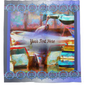 Muelle Los Peines Pelican 0463 Douchegordijn (Voorkant)