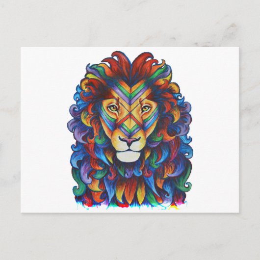 Mufasa's nieuwe haar doet briefkaart (Voorkant)