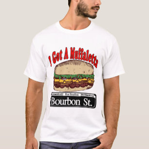 Muffaletta op Bourbon St. T-shirt