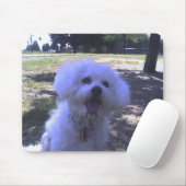 Muffie in het Dog Park Muismat (Met muis)