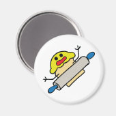 Muffin aplati - Aimant (Recto/Verso)