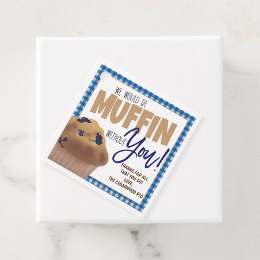 Muffin Gift Label (In situ)