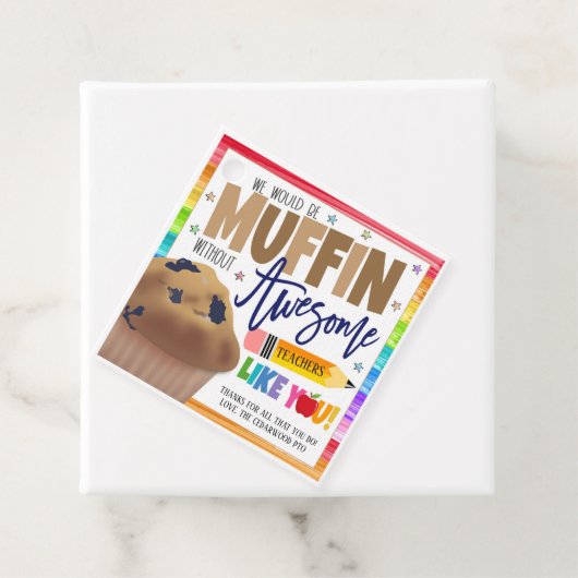 Muffin Gift Label (In situ)