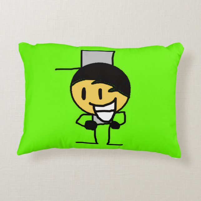 Muffin Man Pillow Accent Kussen (Achterkant)