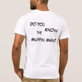 Muffin Man T-shirt (Achterkant)