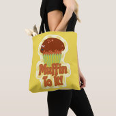 Muffin to it Giant Character Funny Cartoon Draagtas (Dichtbij)