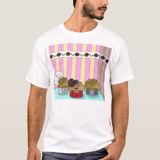 Muffins in hun omgeving t-shirt