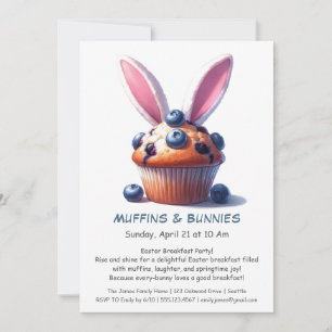 Muffins & Ochtenden – Pasen Ontbijtfeest Kaart