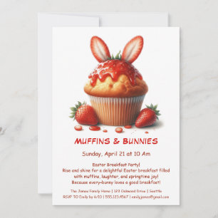 Muffins & Ochtenden – Pasen Ontbijtfeest Kaart