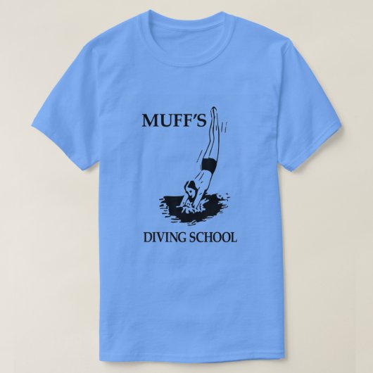 Muffs diving School Shirt Halloween Funny Scuba Di (Design voorkant)