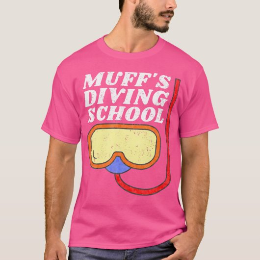 Muffs Diving School T-shirt (Voorkant)