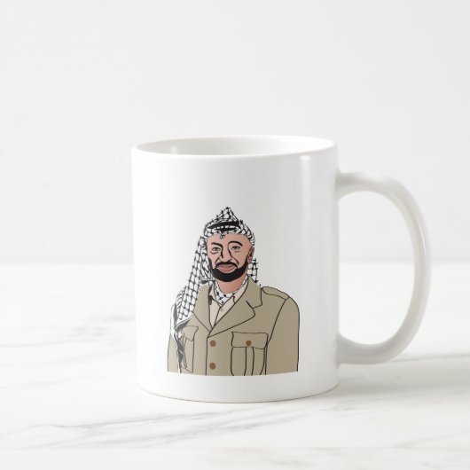 Mug ياسرعرفات de Yasser Arafat | (Droite)