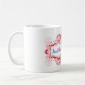 Mug ኤ ሪ ት ራ ን ዘ ል ኣ  Érythrée Drapeau érythréen pour t (Gauche)