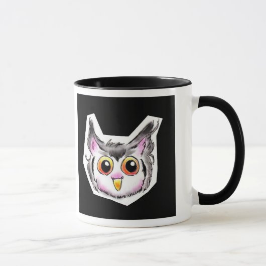 MUG アフリカオオコノハズクちゃん (Droite)