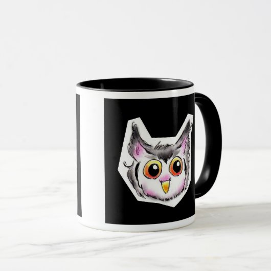 MUG アフリカオオコノハズクちゃん (Devant droit)