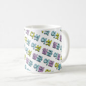 MUG カラフル ストライプ ~ハングル~ (Devant droit)