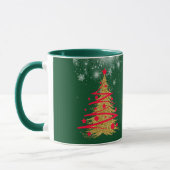 MUG グリーンエレガントなクリスマス♡ (Gauche)