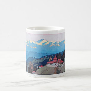 Mug ダ ー ジ リ ン 朝, Matin de Darjeeling, Hiroshi Yoshida