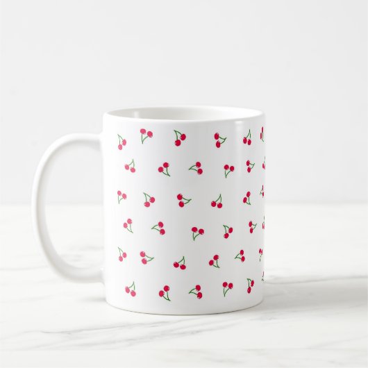 MUG チェリー（ホワイト） (Gauche)