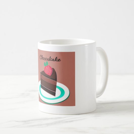MUG チョコレートケーキ (Devant droit)