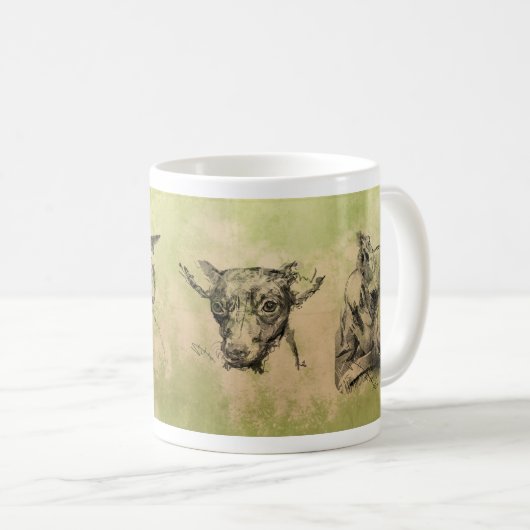 MUG ドローイングマグカップ (Devant droit)