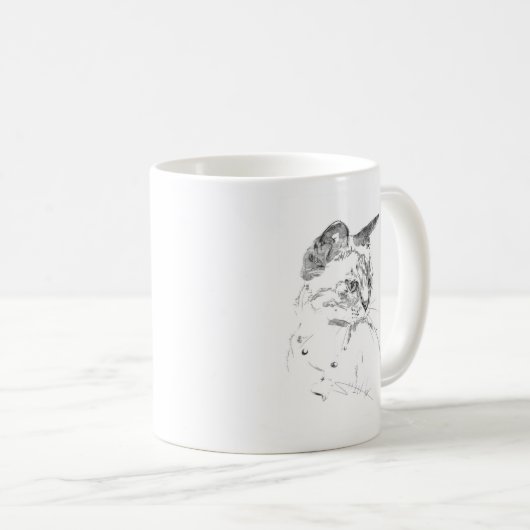 MUG ドローイングマグカップ (Devant droit)