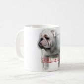 Mug ブルドッグ de bouledogue (Devant gauche)