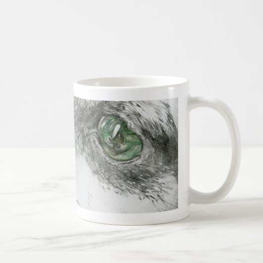 MUG ミニチュアピンシャードローイング (Droite)