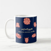 Mug 【メンダコ(カラー濃色地用】Japanese pancake devilfish(for dark) (Gauche)