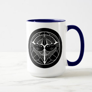 Mug 上杉謙信家紋, Uesugi Kenshin KAMON, famille japonaise